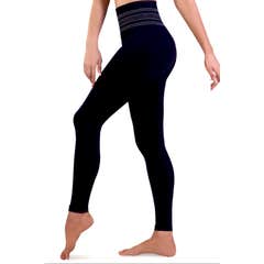 Sankom Leggings de Sport Noir Argent S/M 1ut