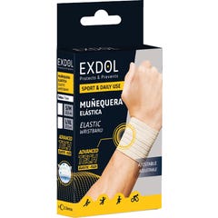 Exdol Nosa Elastic Breathable Bracelet beige T-S/M 1ud