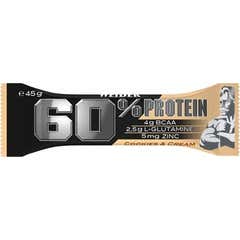 Weider 60% Protein Barras Bolachas e Creme 24x45g