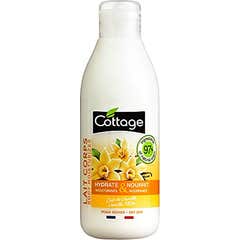 Cottage Body Milk Douche Vanille Peaux Sèches 200ml
