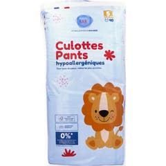 Pharmababy Culottes Pants Hypoallergéniques T5 11-25Kg 40uts