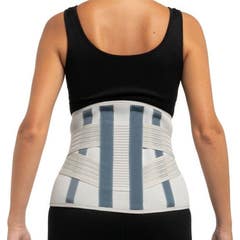 Prim Gold Ceinture Lombaire Semi Rigide Double Sangle Gris XXXL 1 Unité