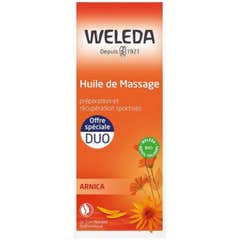 Weleda Pack Huile de Massage Arnica 2x200ml