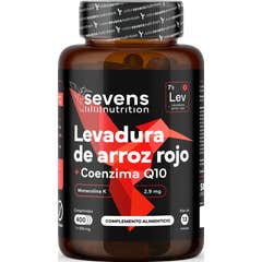 Sevens Nutrition Levure de Riz Rouge 2,9mg Coenzyme Q10 400comp