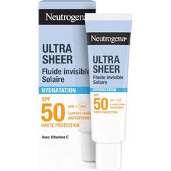 Neutrogena Ultra Sheer Fluid Invisible Spf50 Hydratation 50 ml