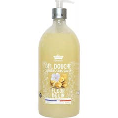 Les Petits Bains de Provence Gel Douche Fleur de Lin 1L