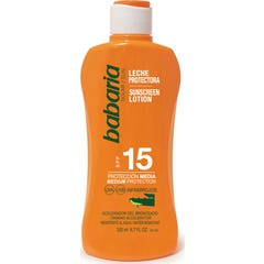 Babaria Aloe Vera Leche Caporal Spf15 Proteccion Media 300ml