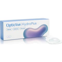 Opticvue HydroPlus Lentilles Contact Quotid Sphériq -3.50 30 Unités