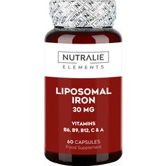 Nutralie Elements Liposomal Iron 30mg 60caps