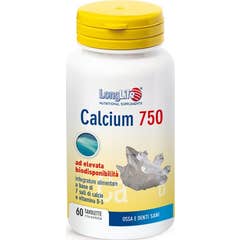 Longlife Calcium 750mg 60caps
