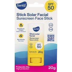 Senti2 Stick Solaire Visage Spf50 20g