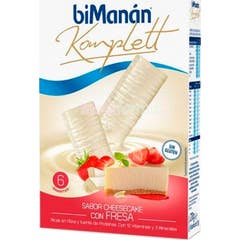 Bimanan Komplett Gâteau au fromage à la fraise 35g 6u