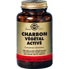 Solgar Charbon Végétal Activé 100 gélules Végétales