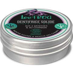Lov'Frog Dentifrice Solide Bio 2 Menthes et Charbon 50g