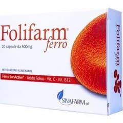 Sinafarm Folifarm Fer 500mg 20caps