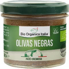 Bio Organica Italia Pâté Crémeux Olives Noires Bio 100g