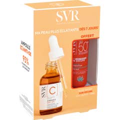 Svr Pack [C] Ampoule Anti-Ox + Blur Spf50+ Sun Secure 15 ml