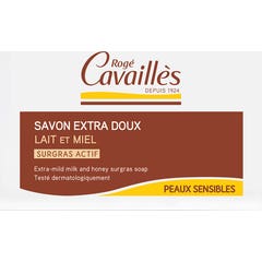 Roge Cavailles  Savon Extra-Doux Lait Et Miel 150gr