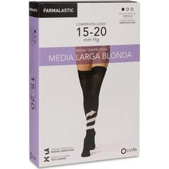 Farmalastic Bas Compression Longue Légère Blond Noir TM 2 uts