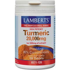 Lamberts Cúrcuma 20.000mg 120 Comprimés Lamberts Cúrcuma 20.000mg 120 Comprimés