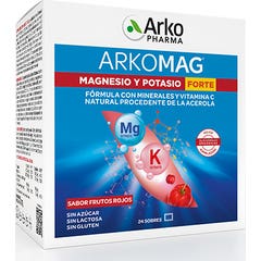 Arkopharma Arkomag Magnésium Potassium 24 Sachets