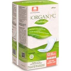 Organyc Serviettes Maternité 12uts