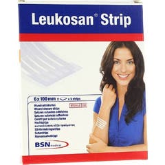 Leukosan Strip 6x100mm 10uds