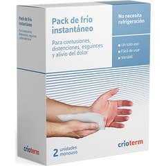 Crioterm Pack de Frío Instantáneo 2uds