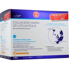 Pharm Nature Micronutrition Collagène Marin de l'Atlantique Confort Articulaire 450g x 2uds