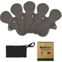 Bambaw Serviette Hygiénique Lavable Flux Abondant 1 Unité