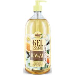 Les Petits Bains Provence Gel douche Hawaï Vanille Orange 1L