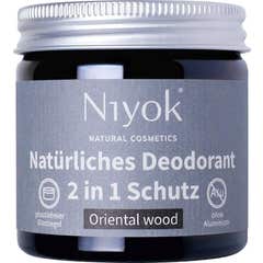 Niyok Oriental Wood Deodorant Cream 40ml