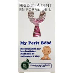 My Petit Bébé Brosse à Dents en U Rose 2-6 Ans