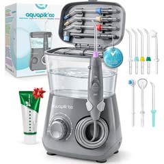 Aquapik100® Irrigateur Dentaire 600 ml 10 Niveaux Gris 1 ud