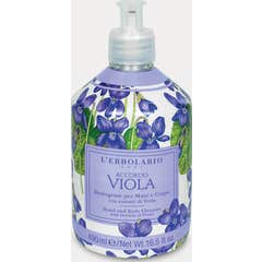 L’Erbolario Accordo Viola Foglie Gel lavant mains et corps 490 ml