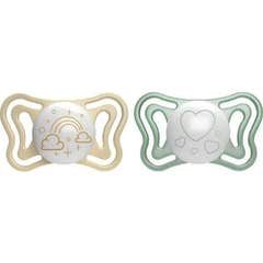 Chicco Kit Sucette Physioforma Micro Light 2-6M