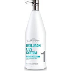 Be Natural Keratimask Shampooing Nettoyage Profond 1000 ml