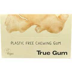 True Gum Chewing-gums Sans Sucre Gingembre Curcuma 24x21 g