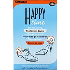 Saltrates Happy Time Plantillas Talón Gel 1 par