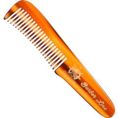 Peigne Eurostil manche en coquille barbe longue 8cm