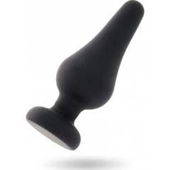 Intense Anal Plug Pipo M Silicone Noir 11cm 1pc