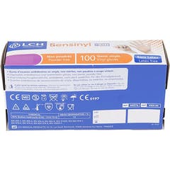 Sensinyl Free Gants en vinyle sans poudre 100 unités