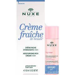 Nuxe Set Crème Fraîche De Beauté Riche + Very Rose Eau Micellaire