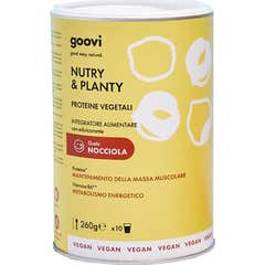 Goovi Nutry E Planty Protéine Végétale Noisette Bio 260g