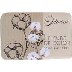 Ôdivine Savon en Pain Fleur de Coton 80g