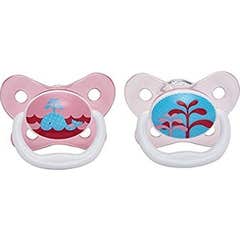 Dr Brown's Sucette Prevent Butterfly 0 à 6 Mois Rose 2uts