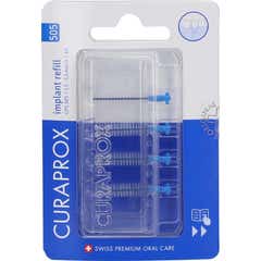 Curaprox CPS 505 Brossettes interdentaires Implant bleu 4 uts