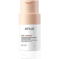 Anua Poudre Nettoyante Éclaircissante aux Enzymes de Riz 40 g