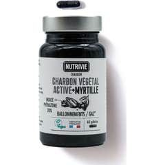 Nutrivie Charbon Végétal Activé Myrtille 60 Gélules