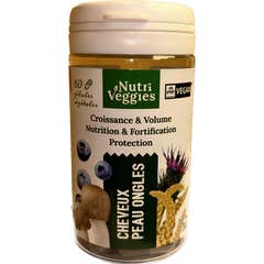 Nutri Veggies Cheveux Peau Ongles 60 Gélules